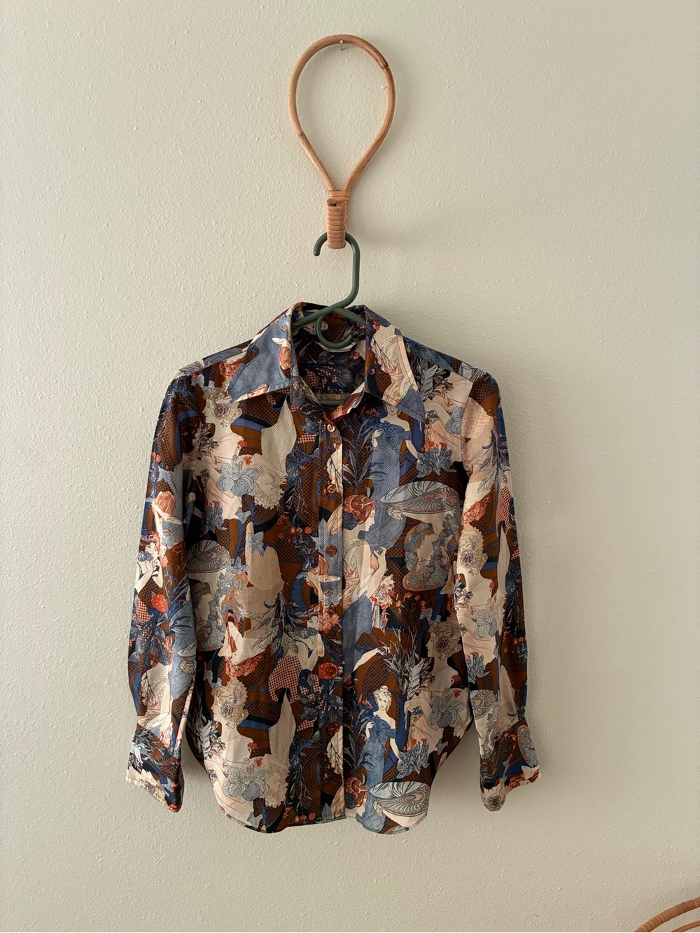 San Francisco Shirt Works Vintage Art Nouveau disco shirt
